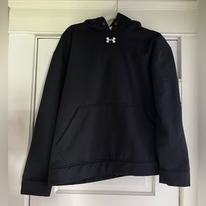 Black Under Armour Hooded Sweatshirt